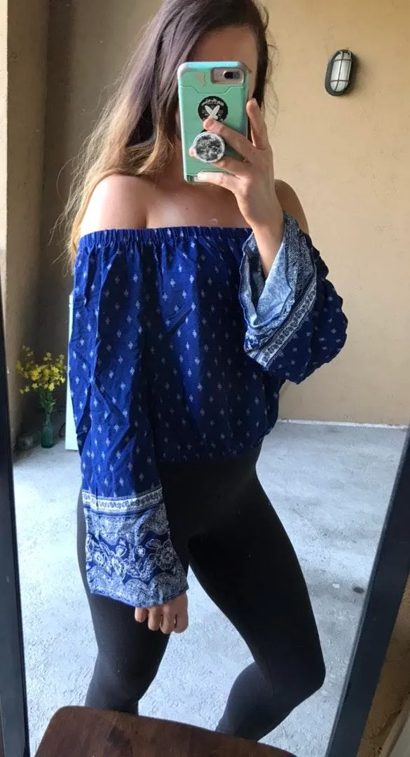 LA Hearts Off The Shoulder Top - Image 6