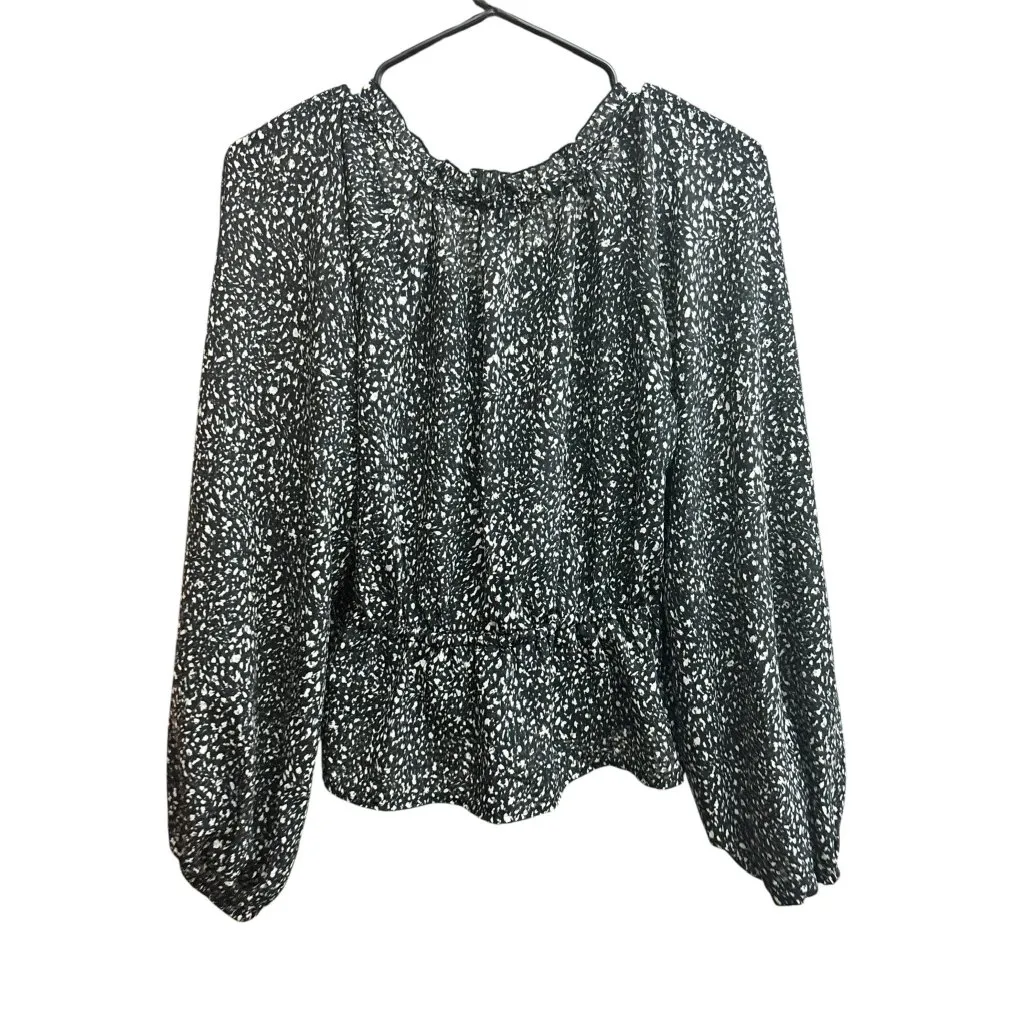 Universal Thread Women's Black & White Speckled Loose Top - Image 3