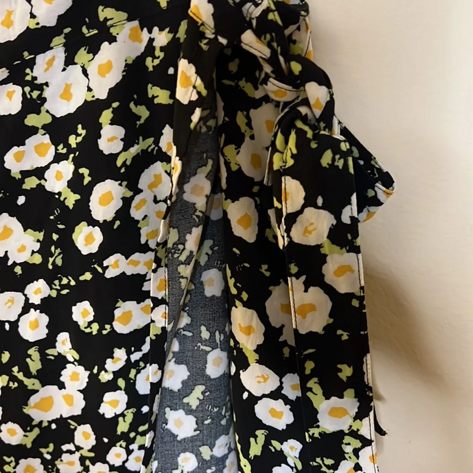 Abound Floral Side Tie Wrap Skirt Size 1X - Image 4