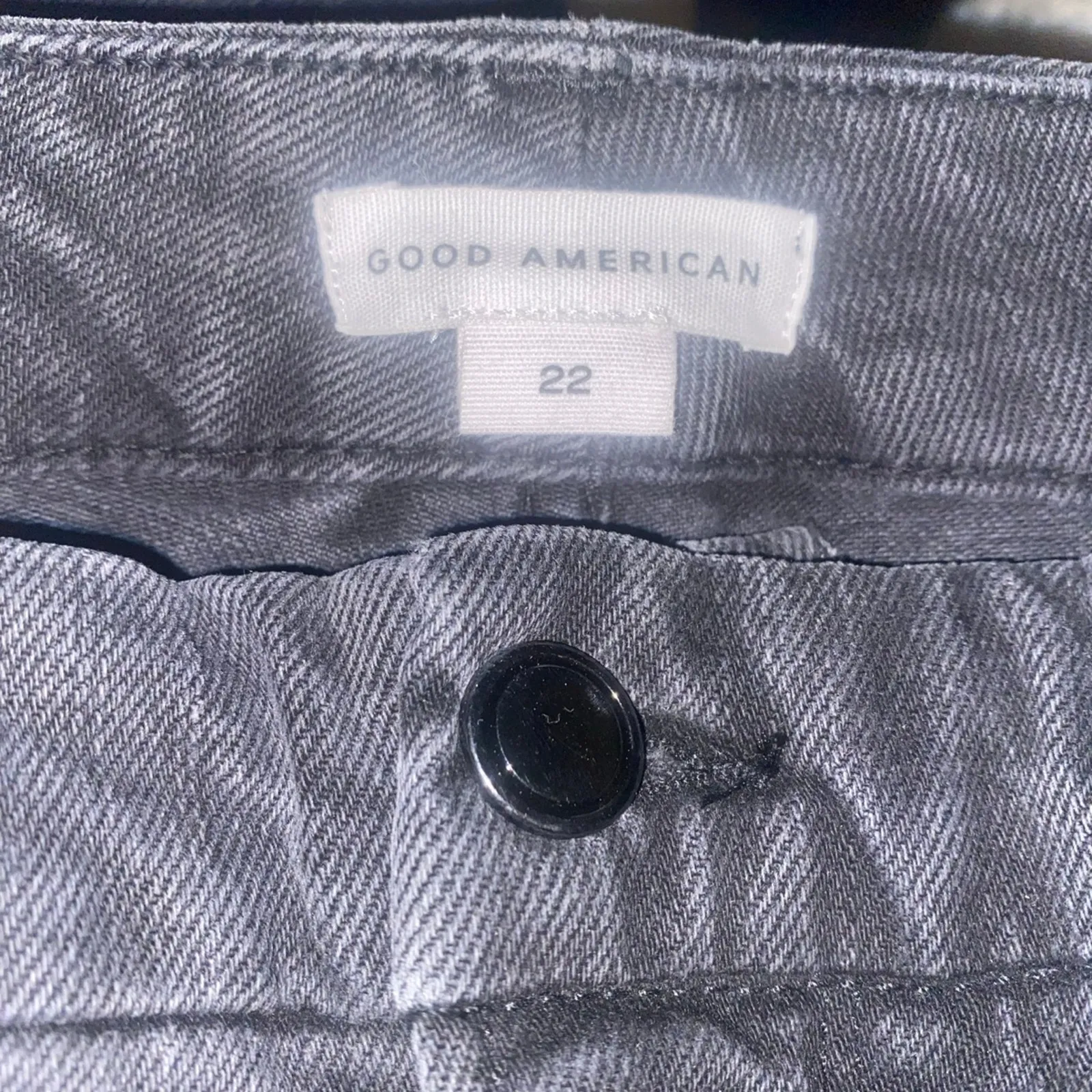 Good American good classic black jeans size 22 new with tags - Image 7
