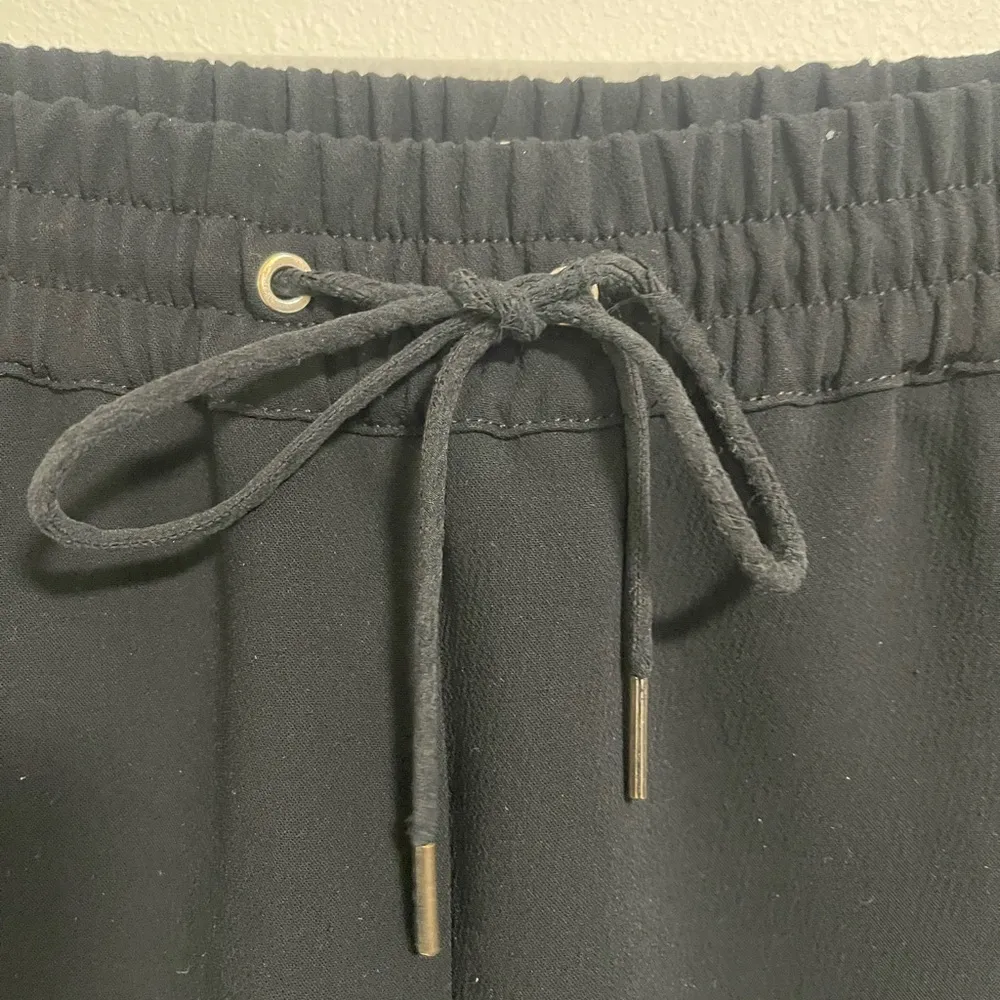 Aritzia Wilfred Buffon Pant Crepe Drawstring Joggers Black Size XS - Image 6