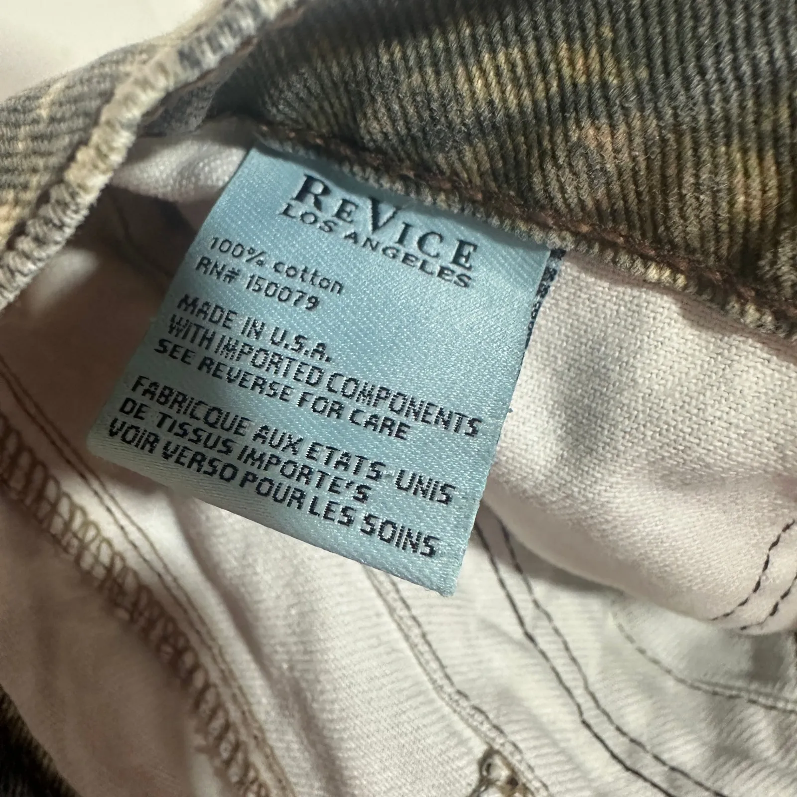 NEW Revice Los Angeles Realtree Camo Amelia Oakland Cargo Pant Baggy Loose 23 - Image 4