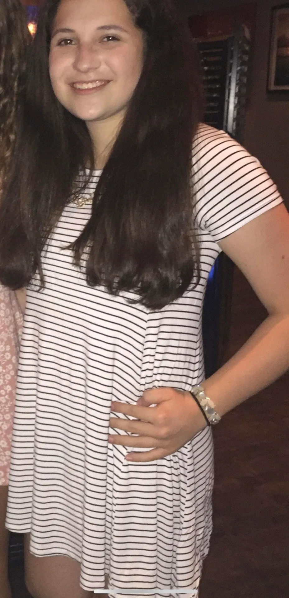 Old Navy T-Shirt Dress Striped - Image 2