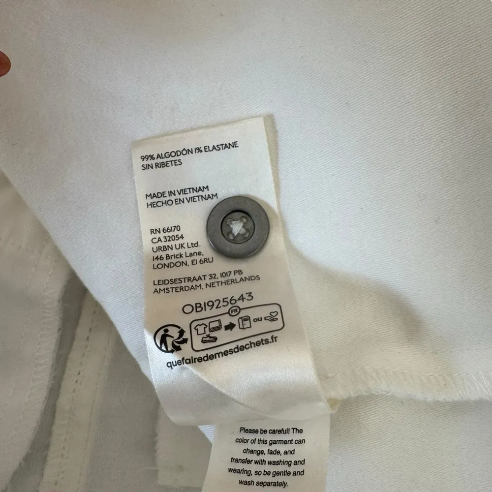 Pilcro x Anthropologie- Long-Sleeve Denim Micro Mini Shirt Dress Sz S - Image 10