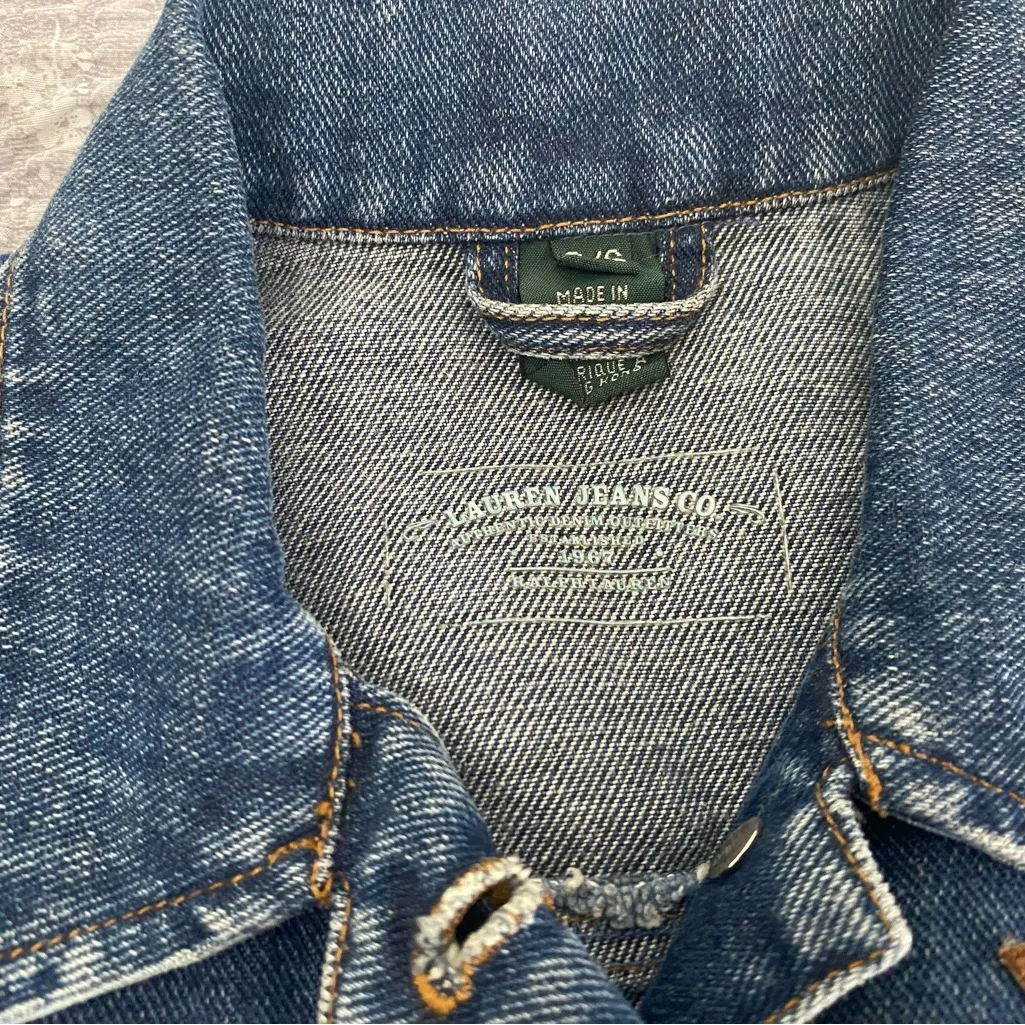 Ralph Lauren Denim Jacket size S - Image 3