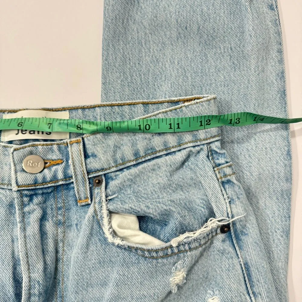 Reformation Tahoe Destroyed Stevie Ultra High Rise Jean Size 25 - Image 6