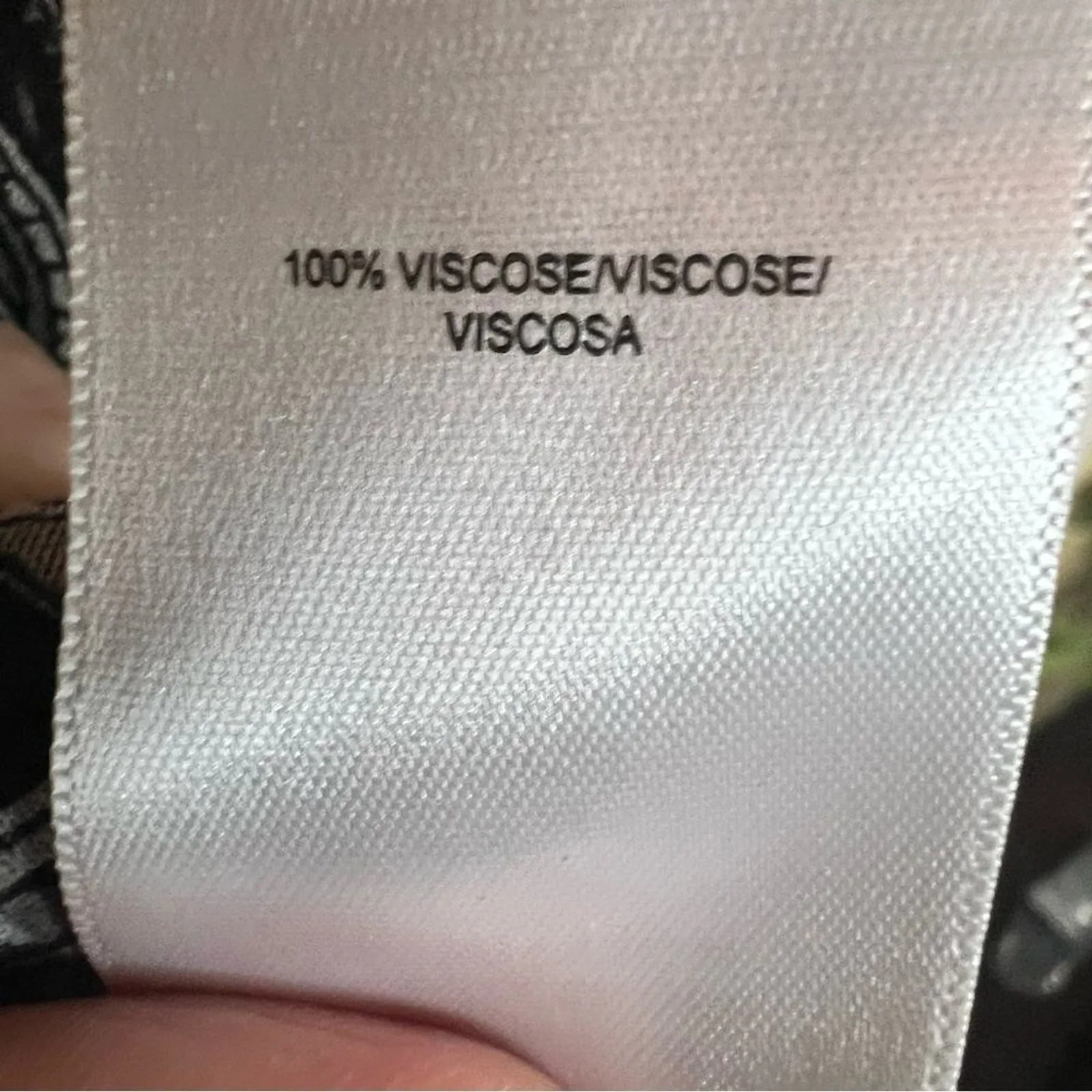 Lucky Brand Womens Flowy‎ Lined Floral Short Long Sleeve Blouse Size 2X Career - Image 3