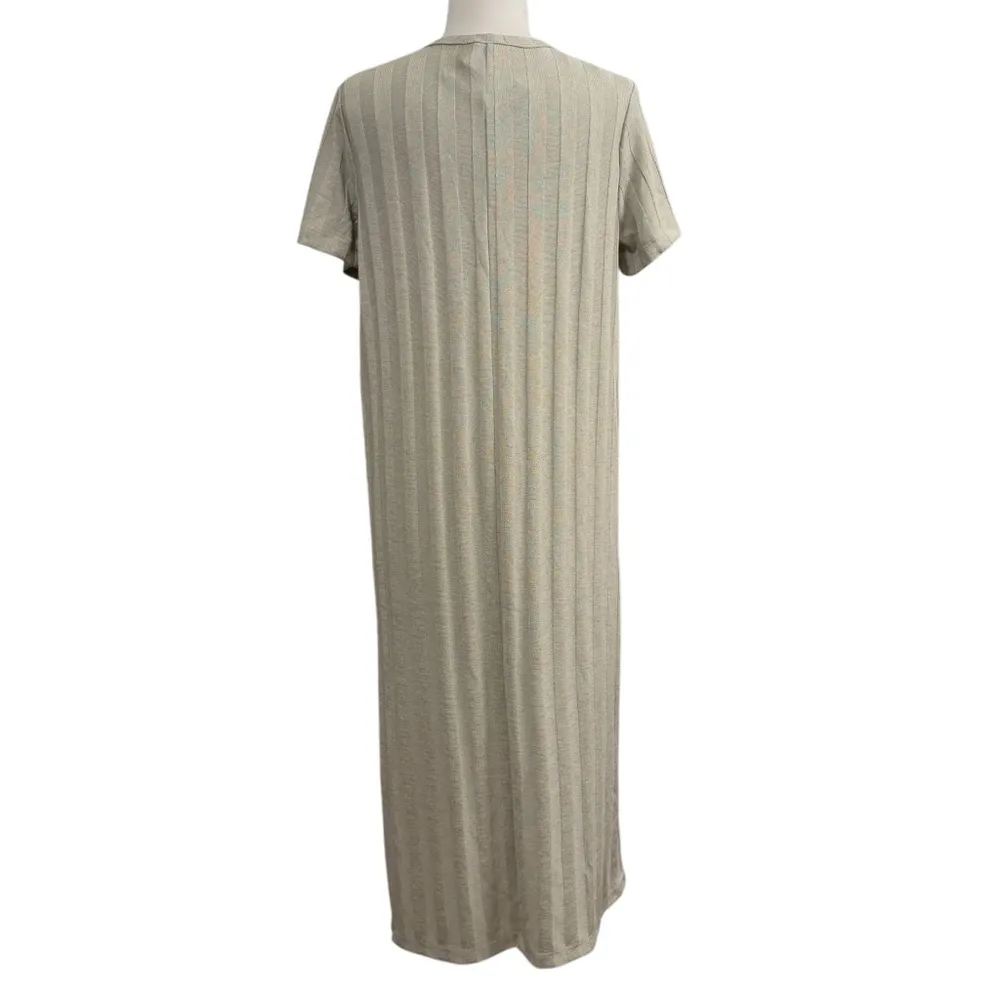 Women's H&M Maxi Dress, L, Light Sage Green, NWT - Image 4