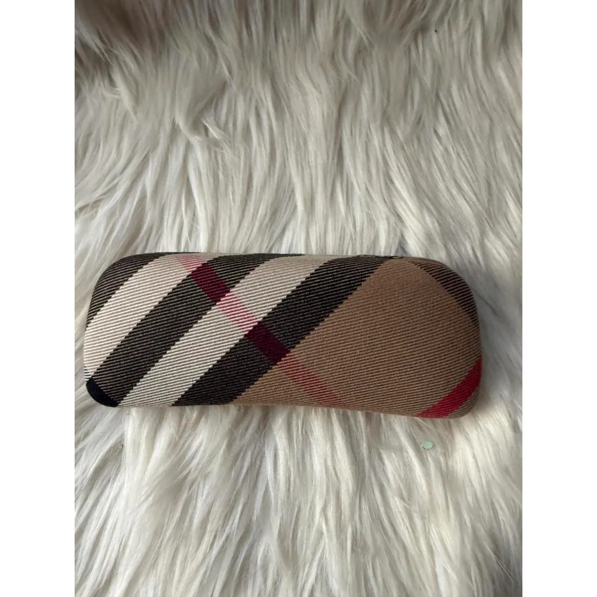 Burberry Signature Check Eyeglass Case - Image 2