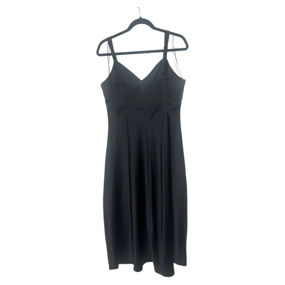 Sofia by Sofia Vergara Black Satin Chemise Size L - Image 5