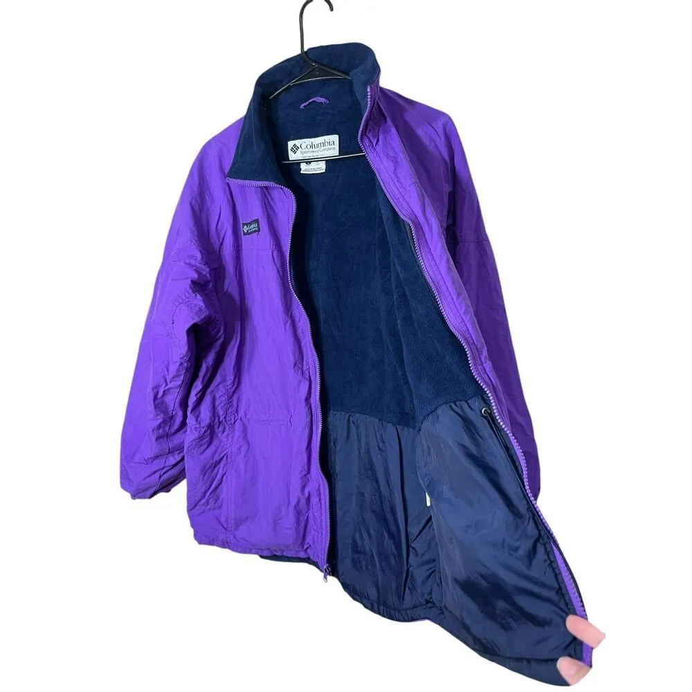Vintage Columbia Women’s Purple Jacket Size L - Image 3
