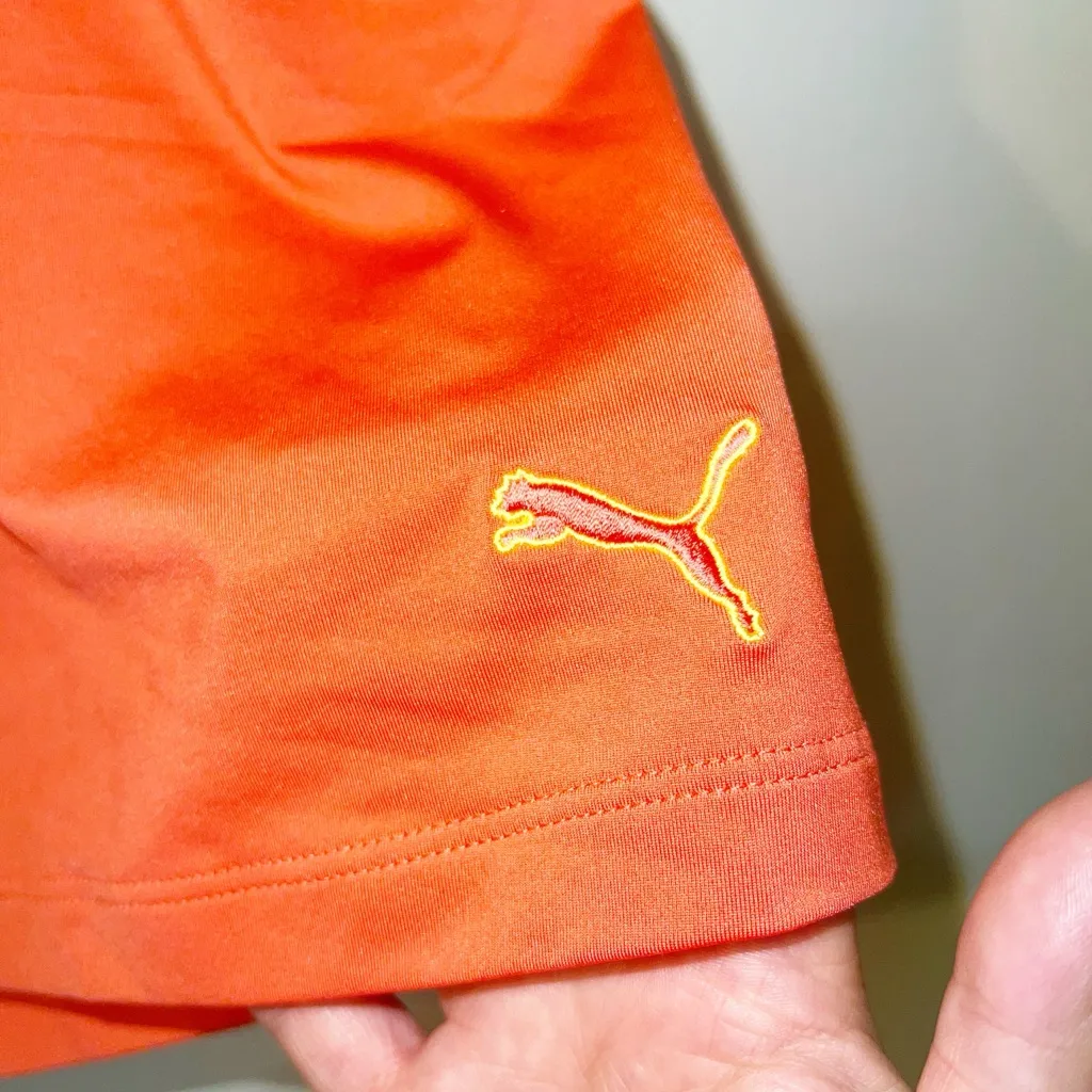 Puma salmon pull on dry cool women’s golf tennis athletic skort - Image 3