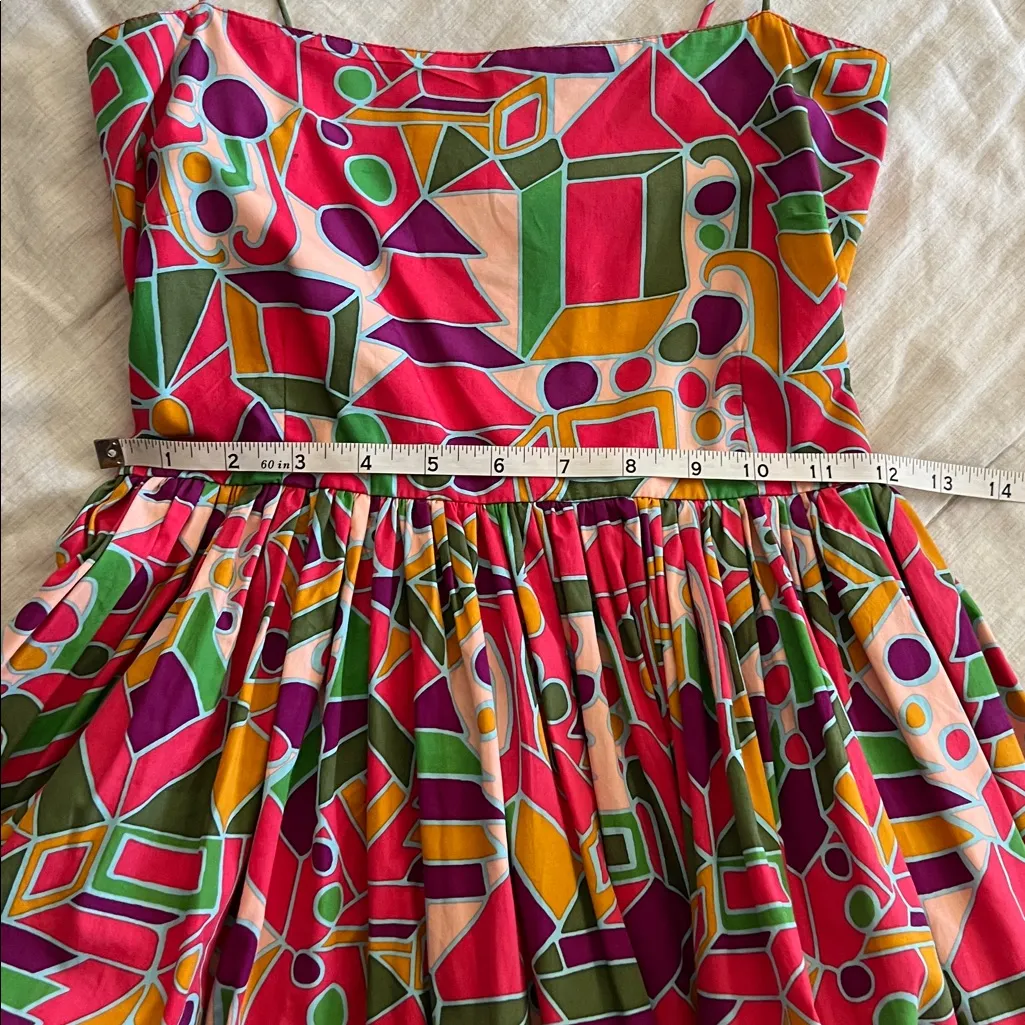 SWF Revolve Mini Dress Fit & Flare Size Small Pink - Image 6