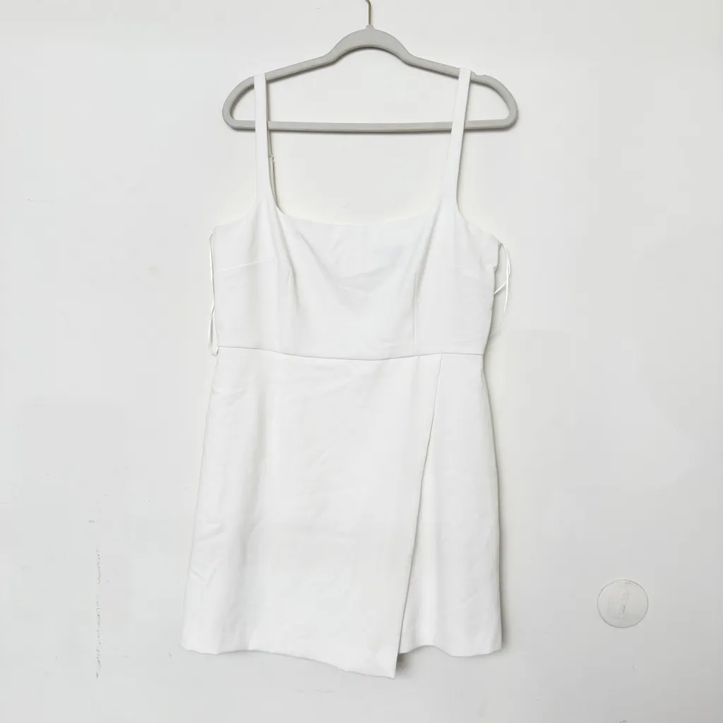 French Connection Whisper Strappy Envelope Mini Dress - Image 6