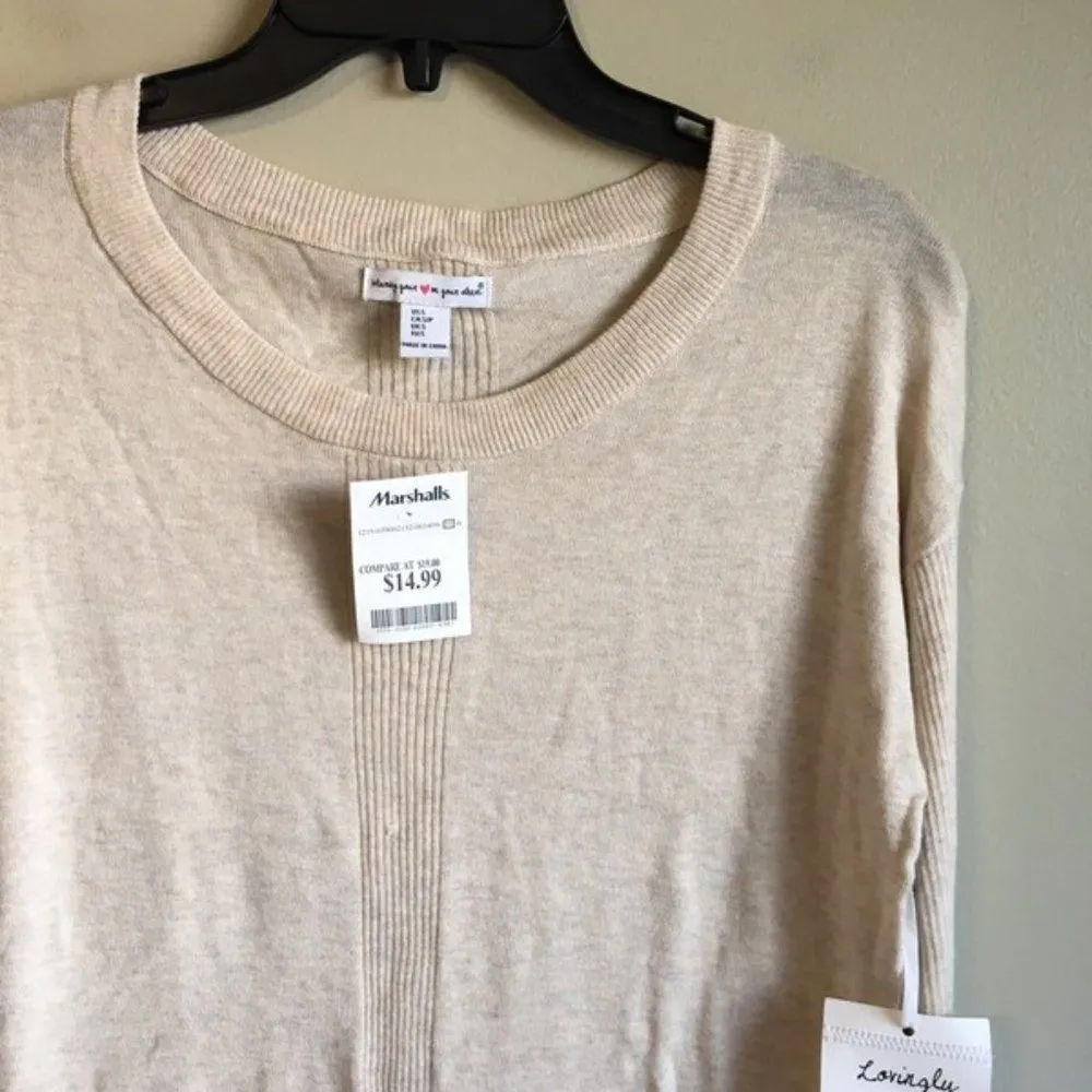Marshall's beige sweater, small - Image 3