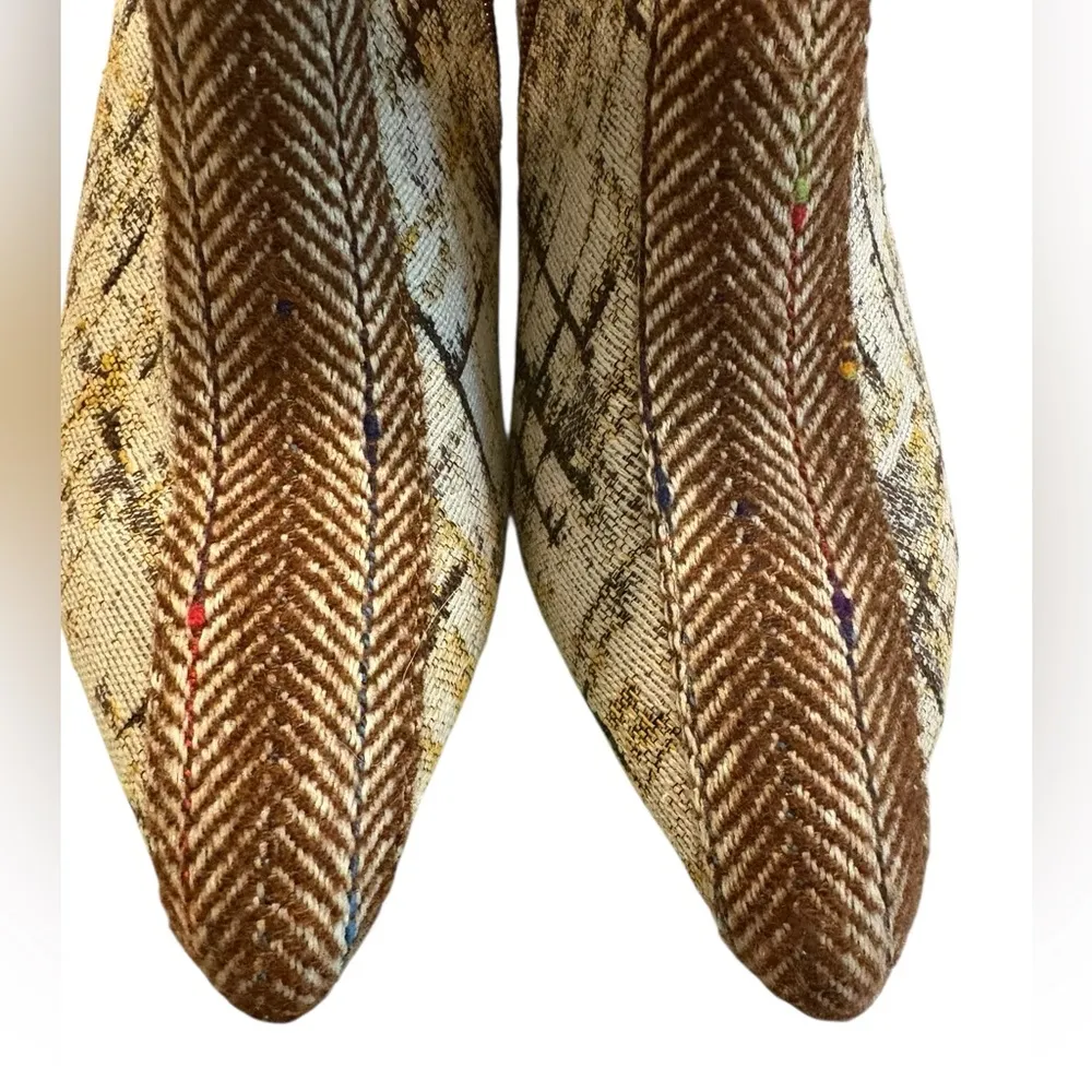 Coconuts by Matisse  Praline Tweed Ankle Boot, Sz 7 - Image 13