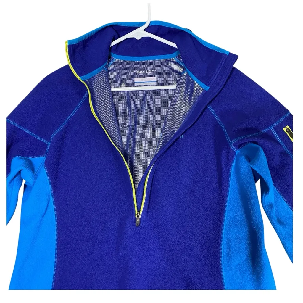 COLUMBIA Omni Heat 1/2 Zip Fleece Pullover Jacket - Image 3