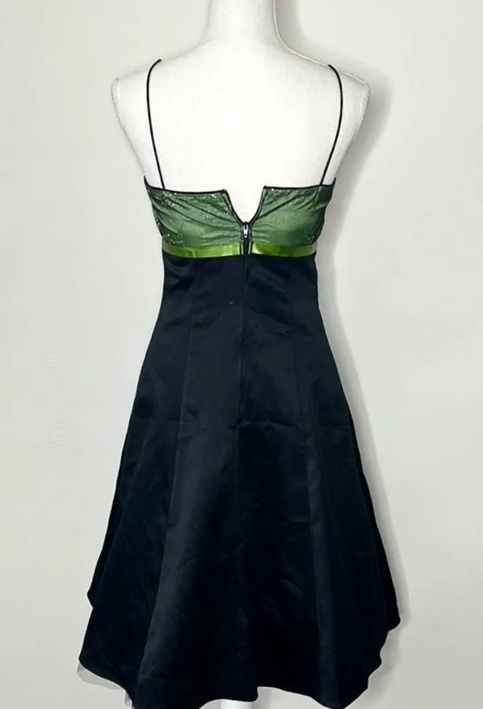 Vintage Semi Formal Dress Black Size undefined - Image 5