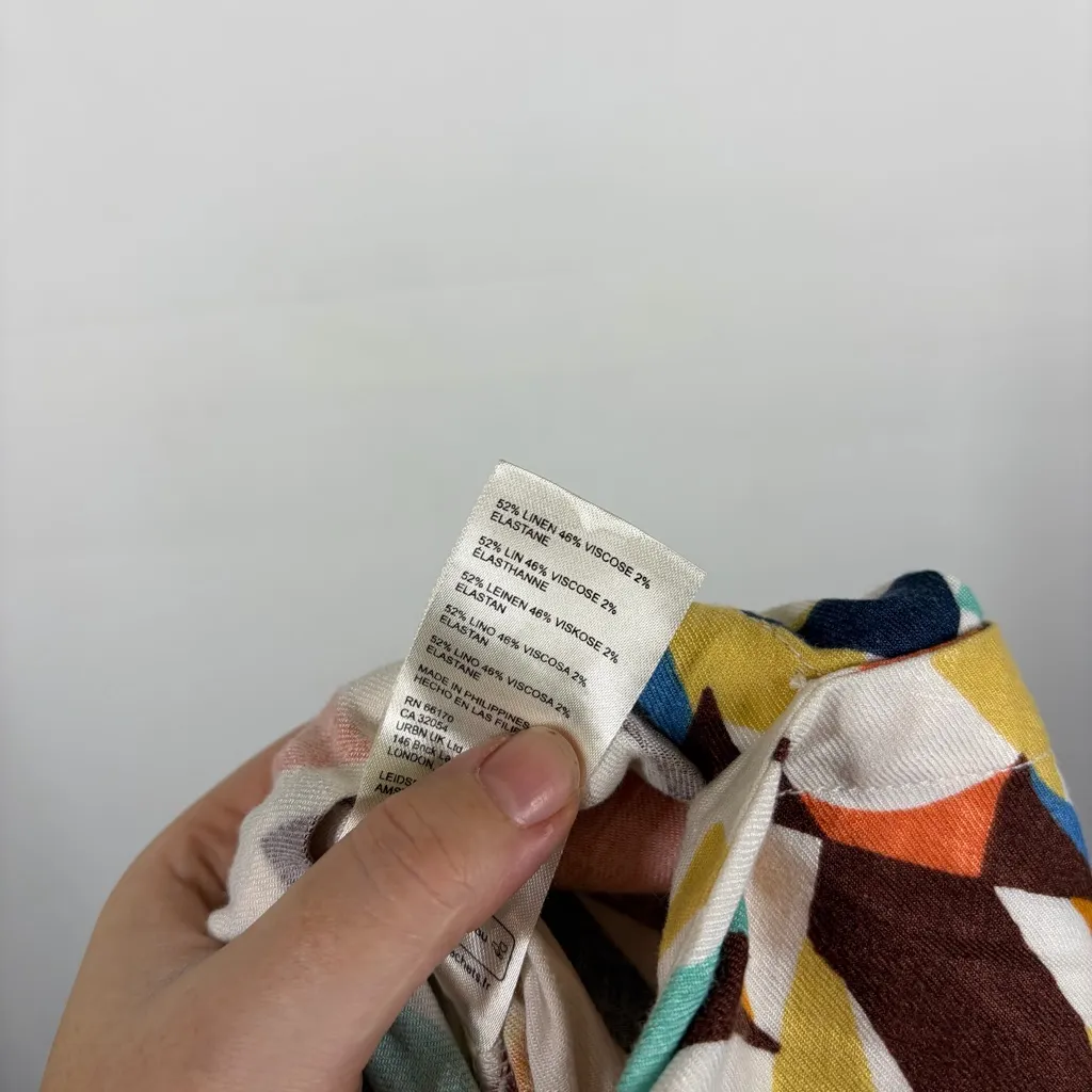 Anthropologie Maeve Colette Jumpsuit Linen Edition Size US 4 - Image 13