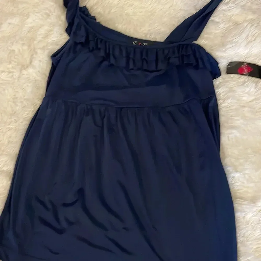 Susie Rose Top Sz 11/13 junior Blue - Image 4