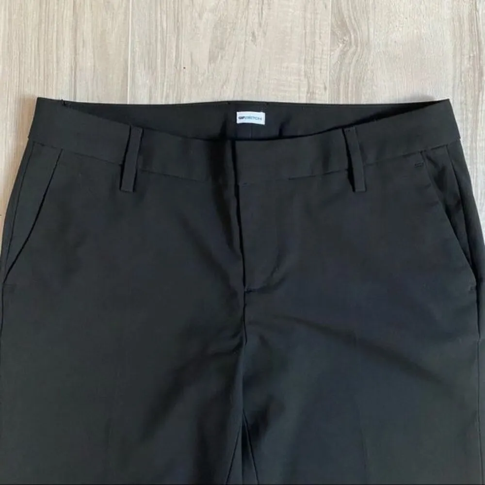 Gap Factory Stretch Black Dress Pants 6a Size 6 - Image 3