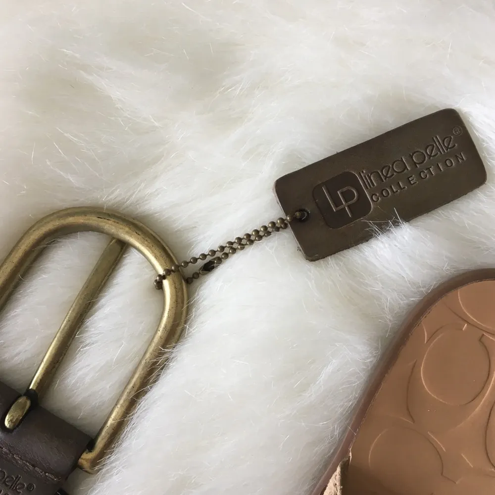 HTF: new Anthropologie x Linea Pelle ❃ Braided Leather Belt ❃ Khaki Brown Root - Image 8