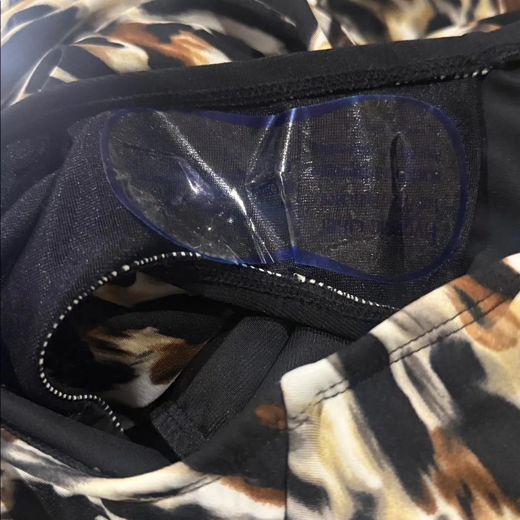 NWT $194 MIRACLESUIT FUR REALZ RECLAT ONE PIECE SWIMSUIT MULTI SZ 8 Animal Print - Image 10