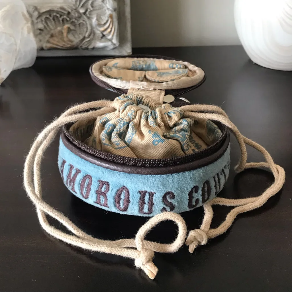 Y2K Travel Jewelry Pouch, Rare, Juicy Bling, Glamorous Couture - Image 12