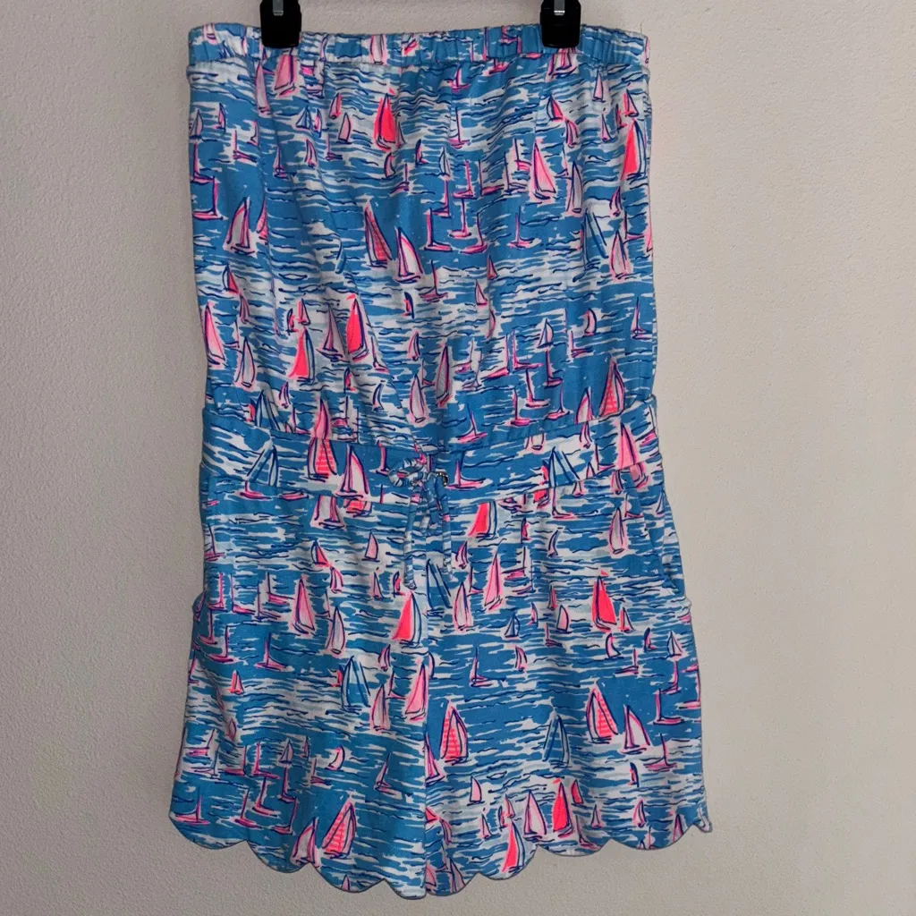 Lilly Pulitzer Women’s Jace Strapless Romper - Image 2