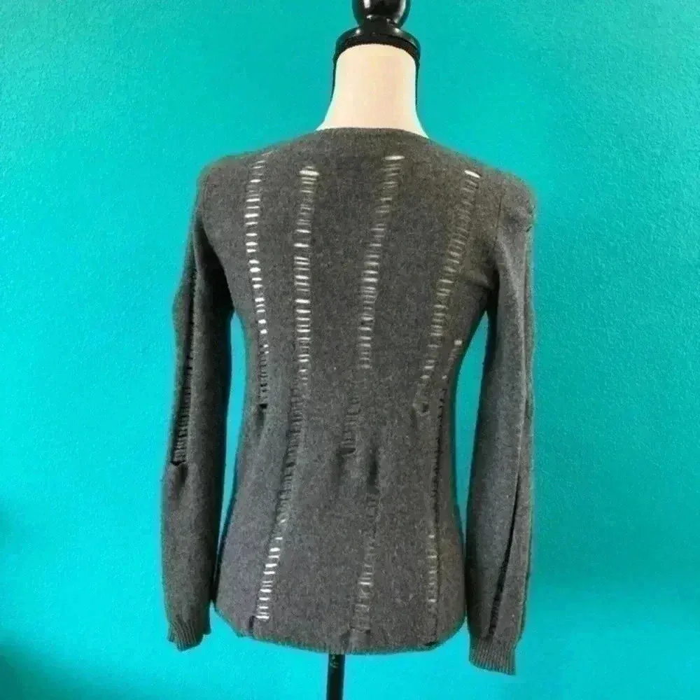 ⭐️ Aqua grey sweater in size small - Image 4