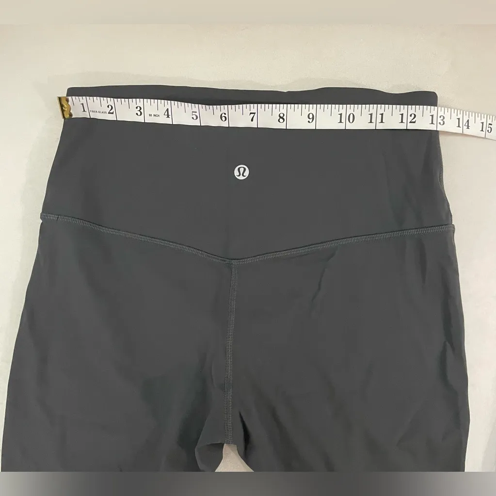 Lululemon NWOT Align High Rise Mini Flares Pants Leggings Graphite Grey Size 8 - Image 10