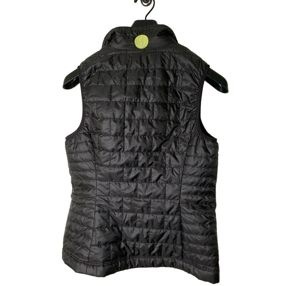 Patagonia nano puff quilted vest black logo women's size small NEW NWT 84247 - Image 2