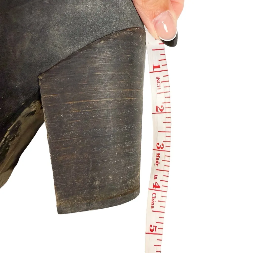 Dolce Vita Kylar Gray Suede Tall Knee High Heeled Point Toe‎ Boots Size 7.5 - Image 16