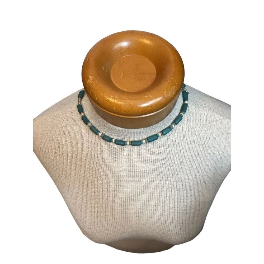 Set of two blue necklaces - Image 8