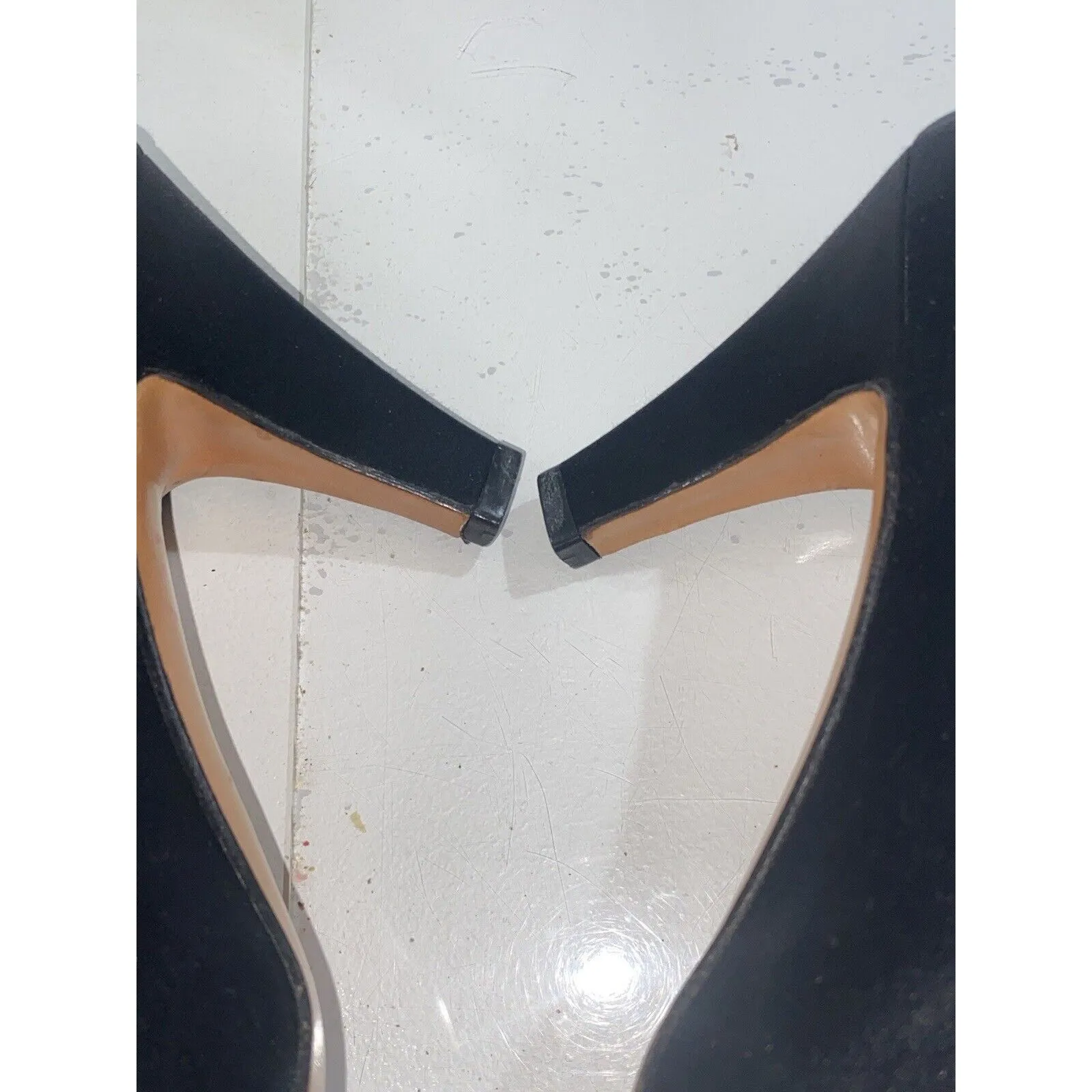 Bottega Venetta ￼Women’s Sz 8.5 B ￼ Vintage￼ Black Pumps Classic Weave - Image 13