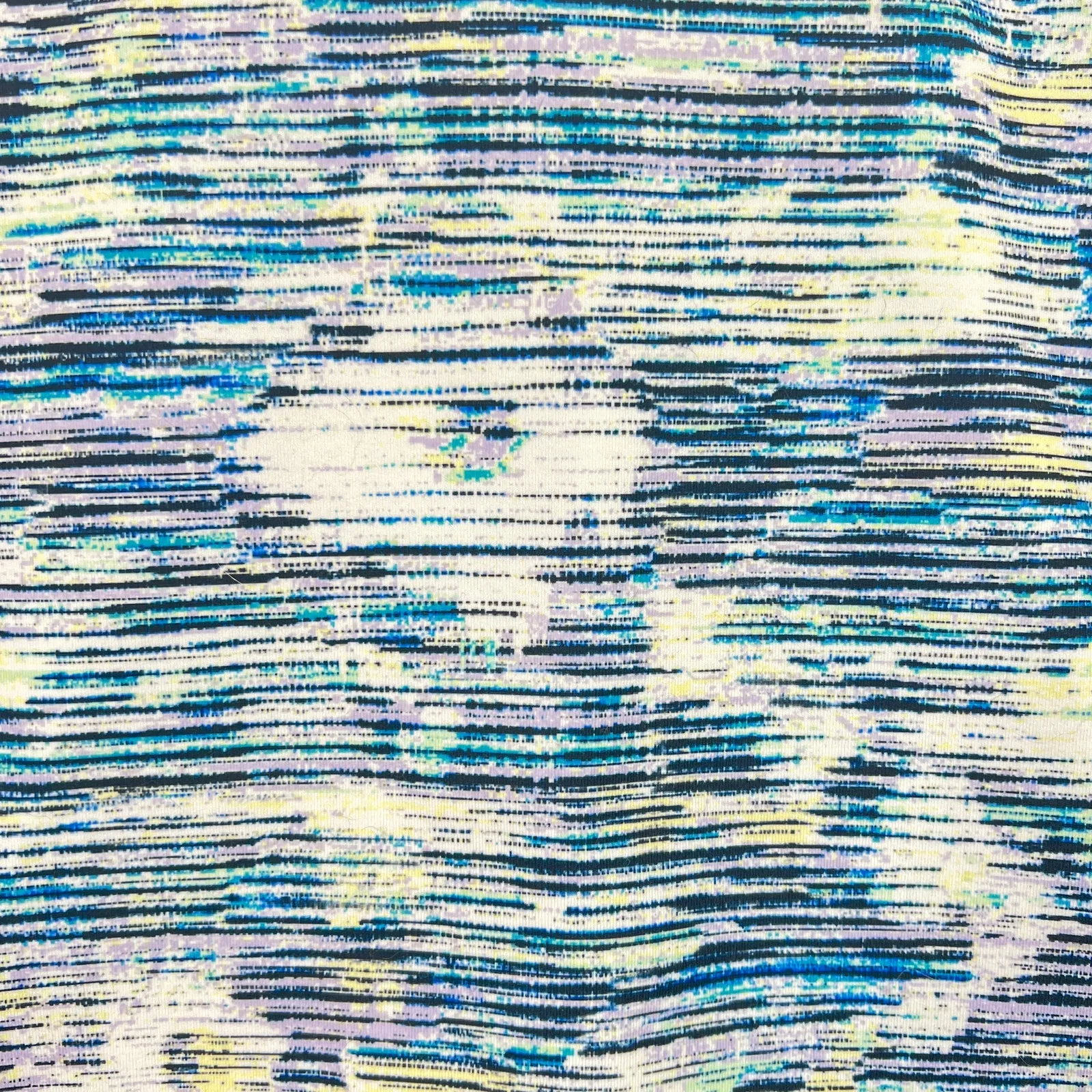 Lululemon Power Y Tank Top Blue White 6 Built in Bra Athletic Activewear  Yoga - Image 5