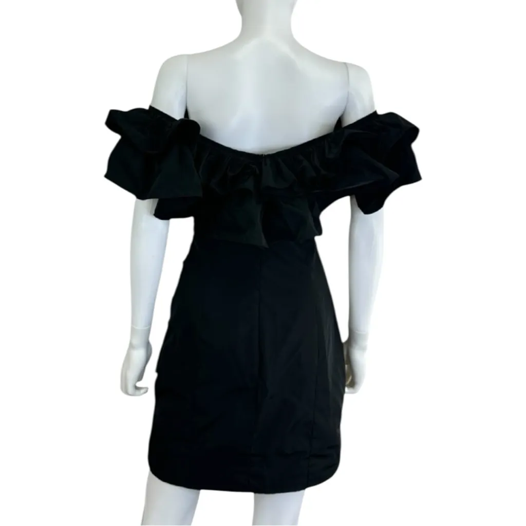 ALEXIS NWT Black Mini Cocktail Dress Size M - Image 3