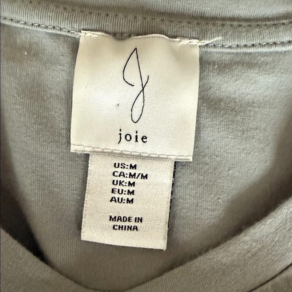 Joie Mixed Media Top With Crochet Sleeves - Image 5