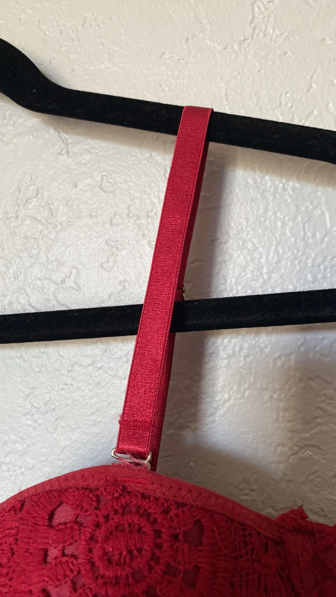 Windsor red lace corset top - Image 4