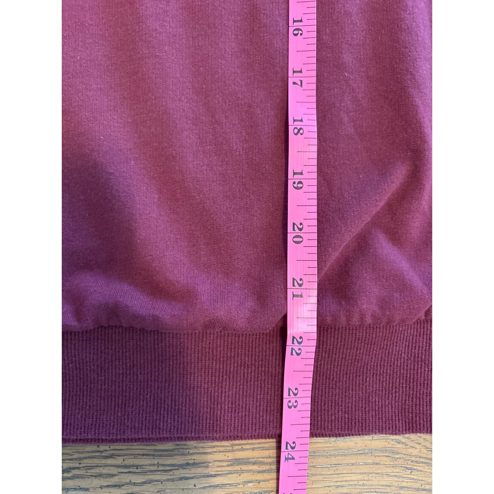 Keith Haring Dog Art Sweatshirt Maroon Crewneck Long Sleeve Pullover Women's M Red Size M - Image 9