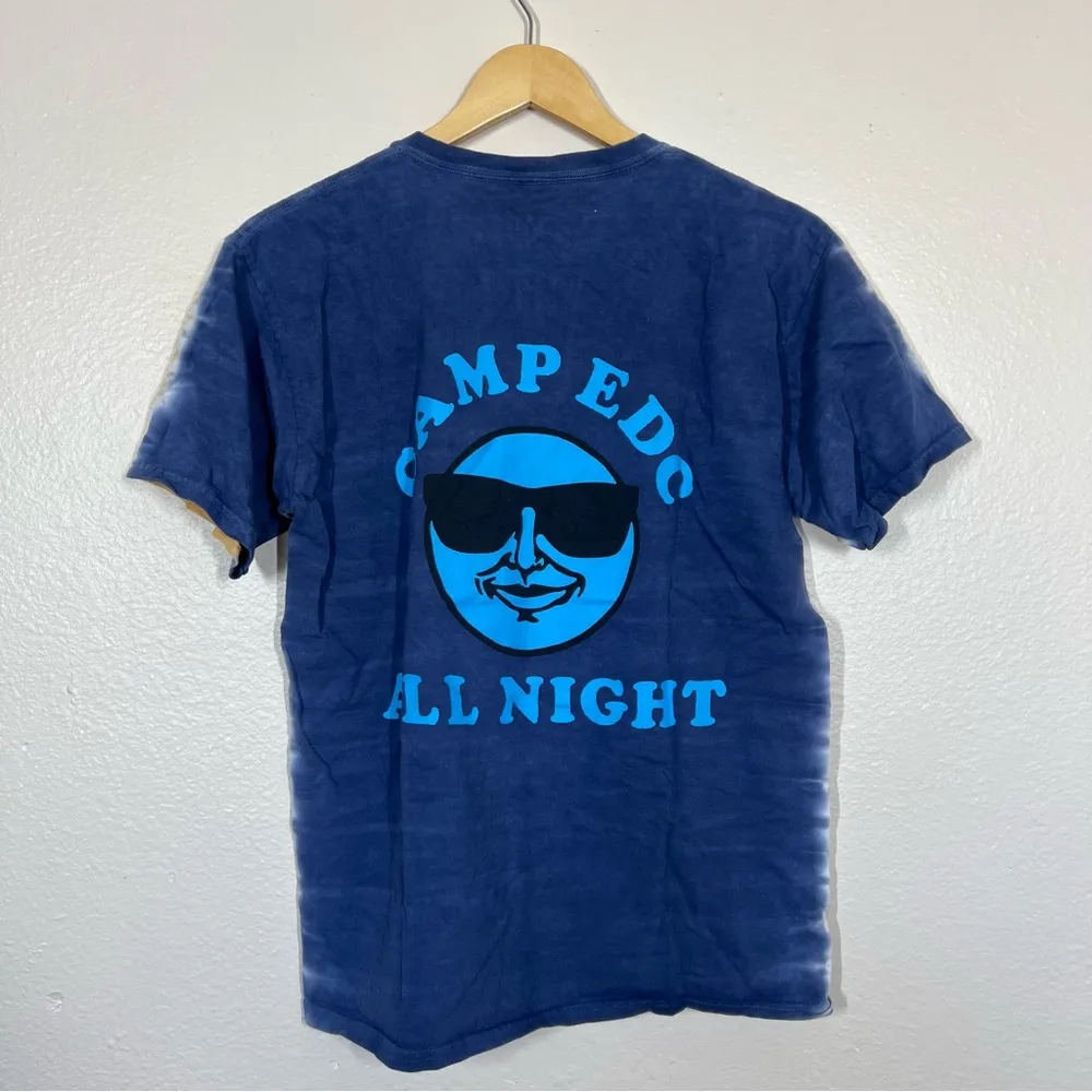 Insomniac 2019 Camp EDC All Day Camp EDC All Night Short Sleeve Tee Orange - Image 9