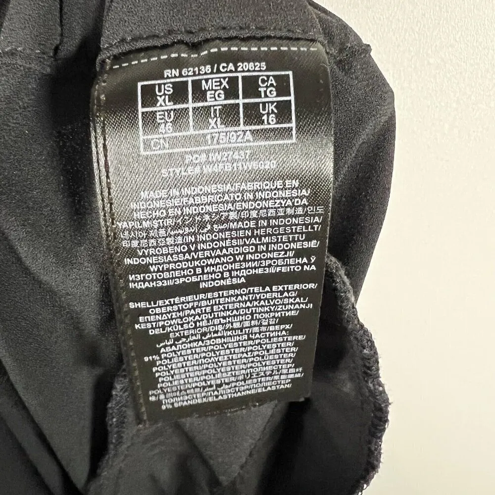 Guess  Women's Size XL Dress‎ Pants Straight Pants  Black Pull On Solid Workwear - Image 9