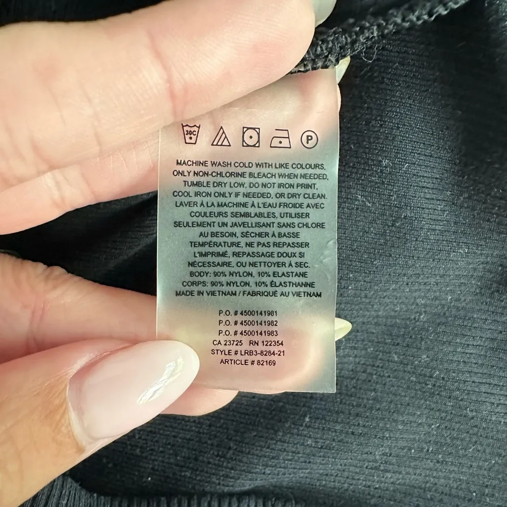 Aritzia golden bodycon ribbed midi halter neck dress - Image 2