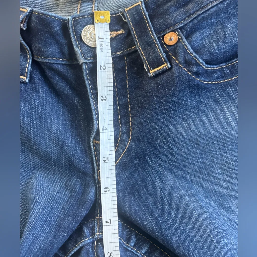 True Religion World Tour Y2K Low Rise Skinny Jeans 27 layered staple minimalist‎ - Image 10