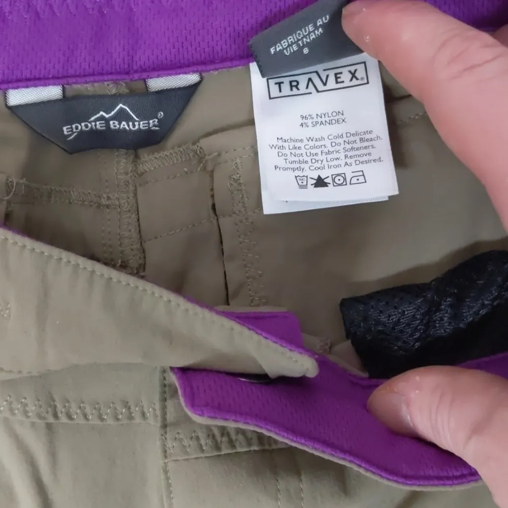 Eddie bauer travex convertible pants size 8 - Image 3