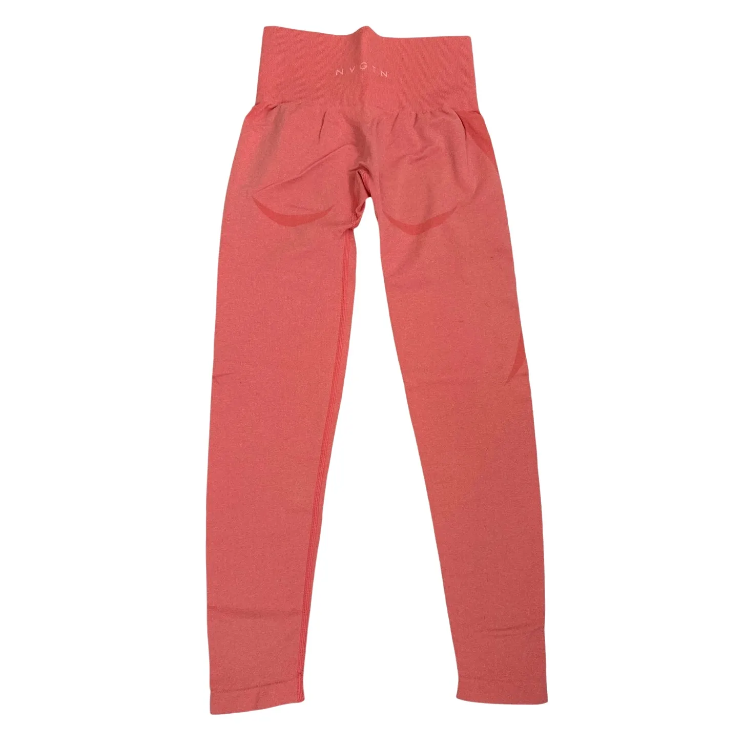NVGTN Coral Pink Seamless Athletic Gym High Waisted Leggings Size Women's XS - Image 2