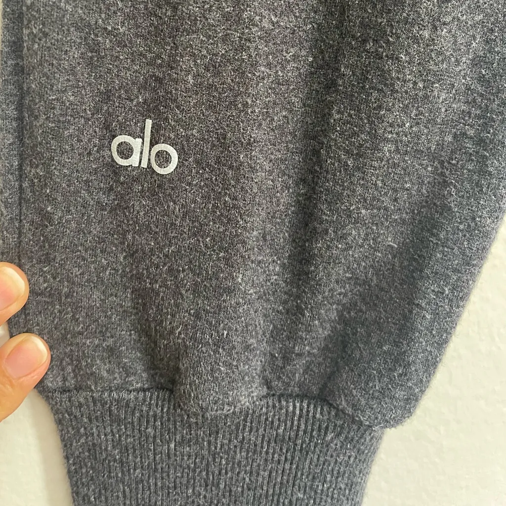 Alo Joggers color Charcoal size Small - Image 3