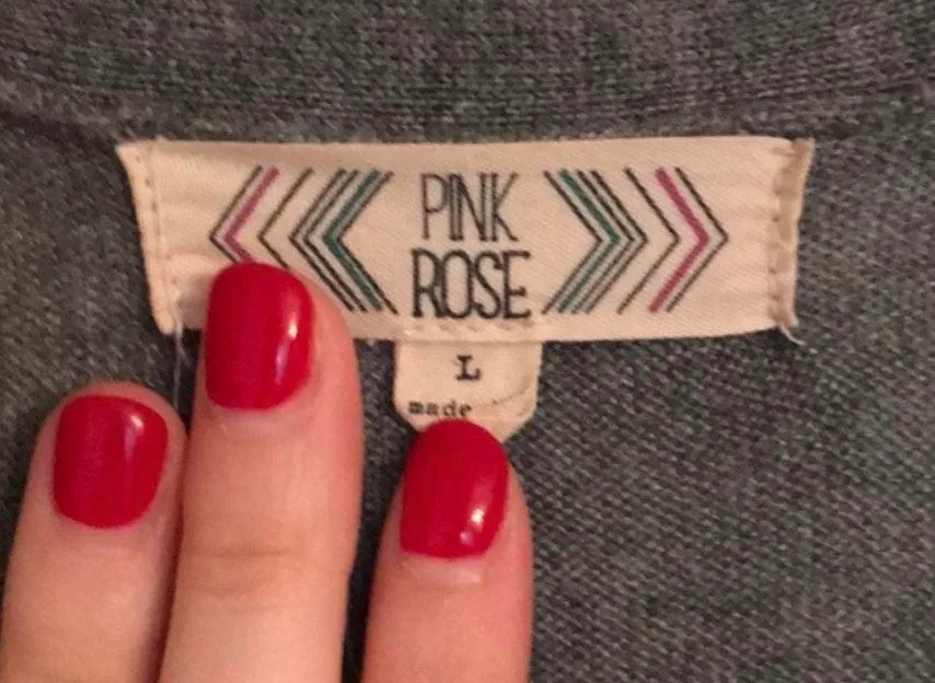 Light Cardigan Gray Size L - Image 3