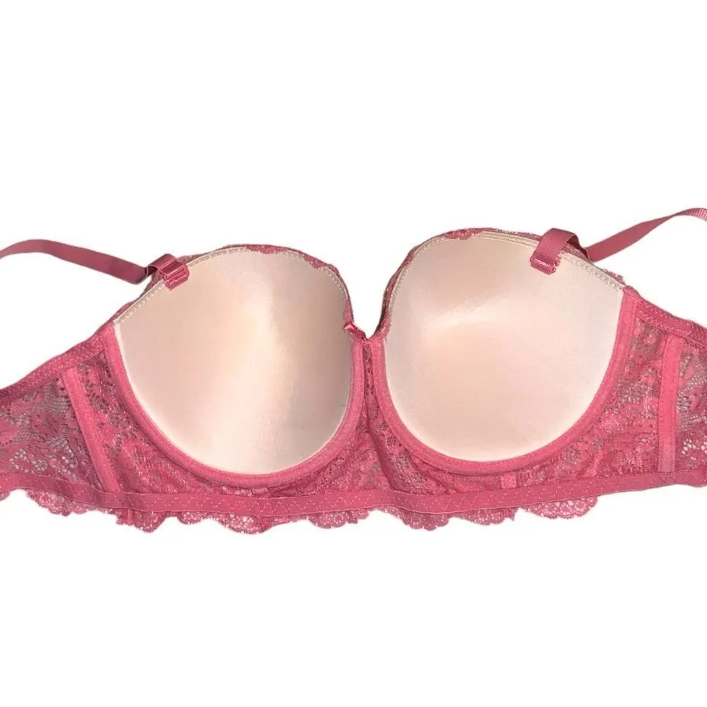 B.Luxe pretty lacy pink bra! New Size undefined - Image 5