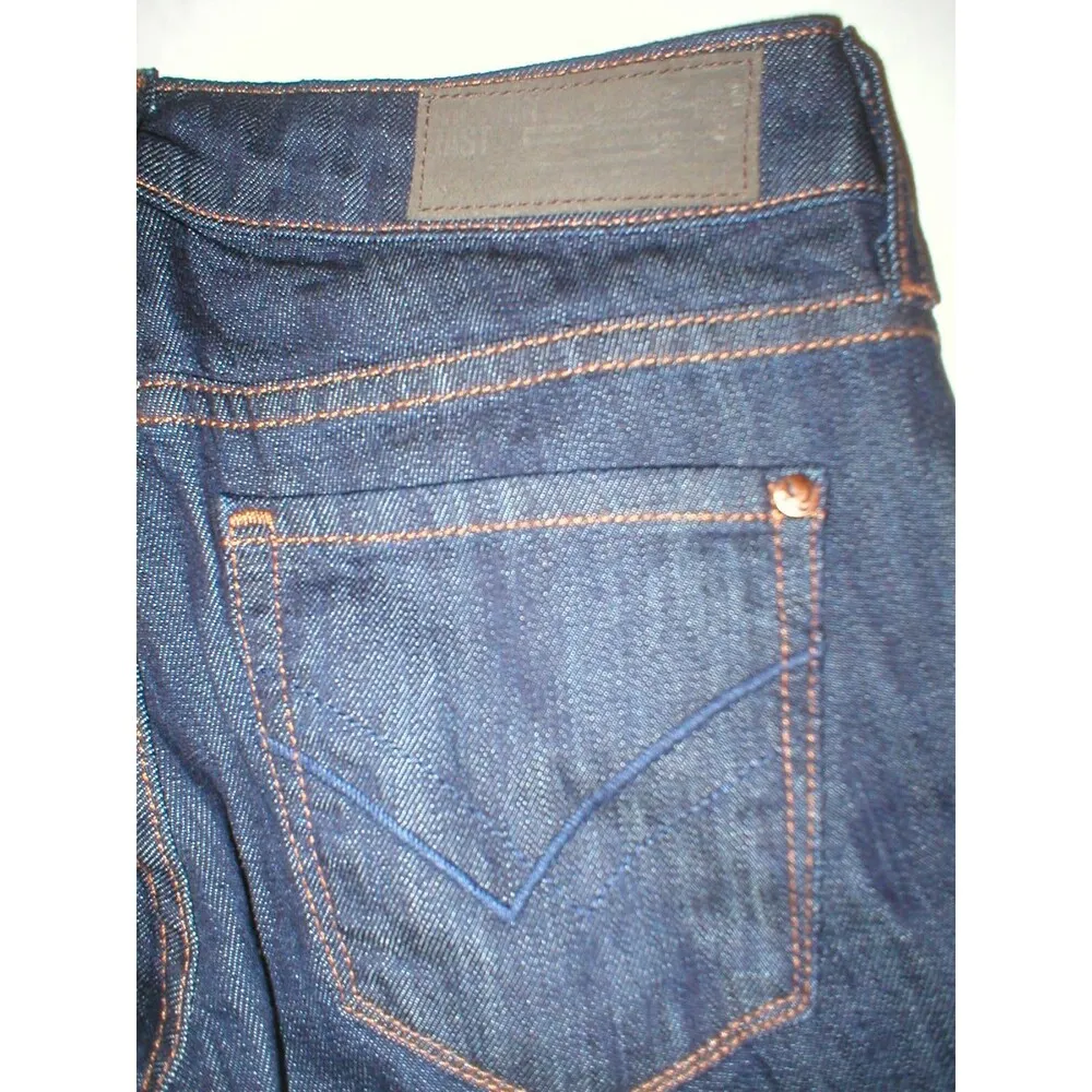 New Womens NWT William Rast Designer Jeans 24 Skinny Dark Rome Made in USA - Image 3